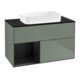 V&B Waschtischunterschrank Finion 100x60,3 cm, Rg li bla m Lac, Oli. m Lac-1