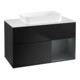 V&B Waschtischunterschrank Finion 100x60,3 cm, Rg r md b m Lac, bla m Lac-1