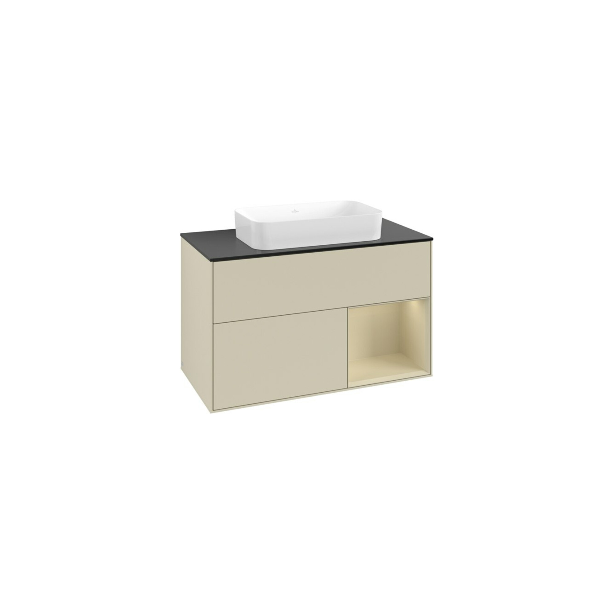 V&B Waschtischunterschrank Finion 100x60,3 cm, Rg r si G m La, si Gr m Lac ; Villeroy & Boch