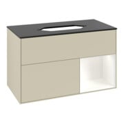 V&B Waschtischunterschrank Finion 100x60,3 cm, Rg r wh. m Lac, si Gr m Lac-3