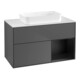 V&B Waschtischunterschrank Finion 100x60,3 cm, Rg re bla m Lac, Anthrac. m-1