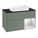 V&B Waschtischunterschrank Finion 100x60,3 cm, Rg re wh. m Lac, Oli. m Lac-1