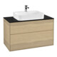 V&B Waschtischunterschrank Finion 100x60,3cm, Abd.-Pl. bla m, Oak Veneer-1
