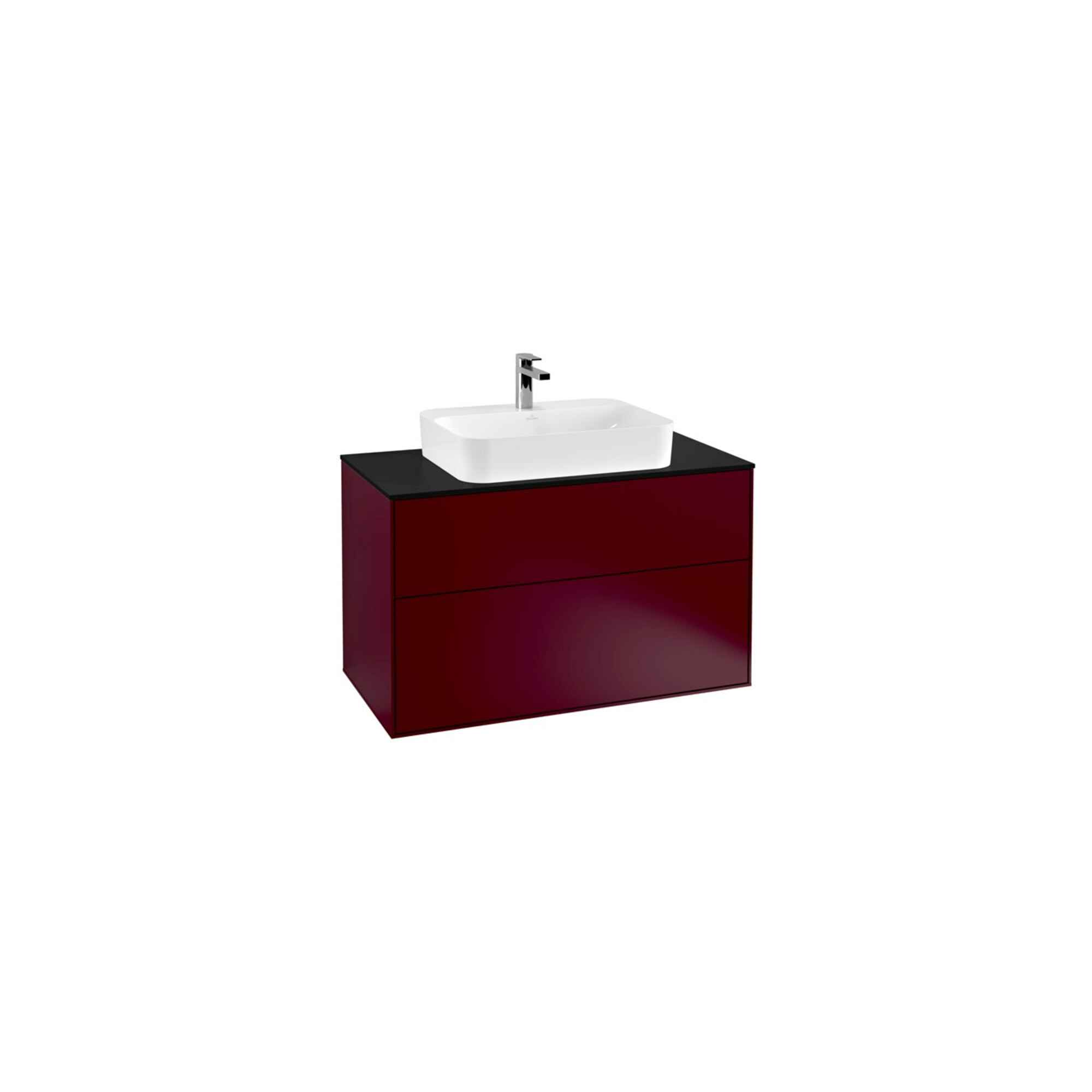 V&B Waschtischunterschrank Finion 100x60,3cm, Abd.-Pl. bla m, Peony Matt ; Villeroy & Boch