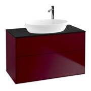 V&B Waschtischunterschrank Finion 100x60,3cm, Abd.-Pl. bla m, Peony Matt