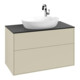 V&B Waschtischunterschrank Finion 100x60,3cm, Abd.-Pl. bla m, si Gr m Lac-1