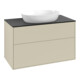 V&B Waschtischunterschrank Finion 100x60,3cm, Abd.-Pl. bla m, si Gr m Lac