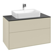 V&B Waschtischunterschrank Finion 100x60,3cm, Abd.-Pl. bla m, si Gr m Lac-3