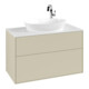V&B Waschtischunterschrank Finion 100x60,3cm, Abd.-Pl. wh. m, si Gr m Lac-1