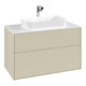 V&B Waschtischunterschrank Finion 100x60,3cm, Abd.-Pl. wh. m, si Gr m Lac-3