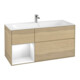 V&B Waschtischunterschrank Finion 119,6x59,1cm, Reg li glo wh. Lac, Oa ven-1