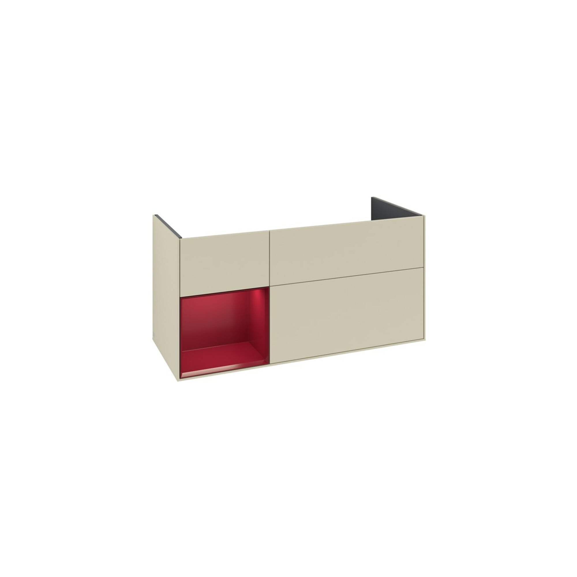 V&B Waschtischunterschrank Finion 119,6x59,1cm, Reg li Peo, si Gr m Lac ; Villeroy & Boch