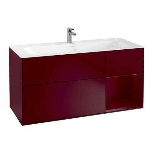 V&B Waschtischunterschrank Finion 119,6x59,1cm, Reg re Peony, Peony Matt