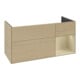 V&B Waschtischunterschrank Finion 119,6x59,1cm, Reg re si Gr m Lac, Oa ven