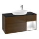 V&B Waschtischunterschrank Finion 120cm, Pl b m, Reg glo wh. Lac, wal ven-1