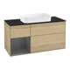 V&B Waschtischunterschrank Finion 120cm, Pl b m, Reg li Anthrac. m, Oa ven