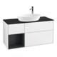 V&B Waschtischunterschrank Finion 120cm, Pl b m, Reg md m Lac, glo wh. Lac-1