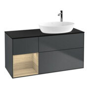 V&B Waschtischunterschrank Finion 120cm, Pl b m, Reg Oa ven, md bl. m Lac