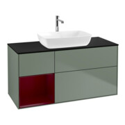 V&B Waschtischunterschrank Finion 120cm, Pl b m, Reg Peo m Lac, Oli. m Lac