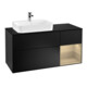 V&B Waschtischunterschrank Finion 120cm, Pl b m, Reg re Oa ven, bla m Lac-1