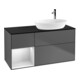 V&B Waschtischunterschrank Finion 120cm, Pl b m, Reg wh. m Lac, Anthrac. m-1