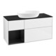 V&B Waschtischunterschrank Finion 120cm, Pl b m, Rg bla m Lac, glo wh. Lac-1