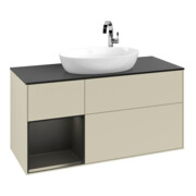 V&B Waschtischunterschrank Finion 120cm, Pl b m, Rg bla m Lac, si Gr m Lac-3