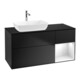V&B Waschtischunterschrank Finion 120cm, Pl b m, Rg glo wh. Lac, bla m Lac-1