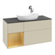V&B Waschtischunterschrank Finion 120cm, Pl b m, Rg gol m Lac, si Gr m Lac-3