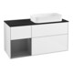 V&B Waschtischunterschrank Finion 120cm, Pl b m, Rg l A m, glo wh. Lac-1
