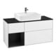 V&B Waschtischunterschrank Finion 120cm, Pl b m, Rg l b m Lac, glo wh. Lac-1