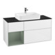 V&B Waschtischunterschrank Finion 120cm, Pl b m, Rg l Ol m La, glo wh. Lac-1