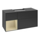 V&B Waschtischunterschrank Finion 120cm, Pl b m, Rg l si G m La, bla m Lac-3