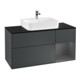 V&B Waschtischunterschrank Finion 120cm, Pl b m, Rg r A m, md bl. m Lac-1