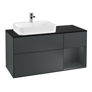 V&B Waschtischunterschrank Finion 120cm, Pl b m, Rg r md b m La, md b m La