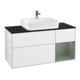 V&B Waschtischunterschrank Finion 120cm, Pl b m, Rg r Ol m La, glo wh. Lac-1