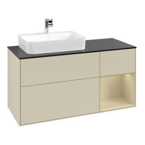 V&B Waschtischunterschrank Finion 120cm, Pl b m, Rg r si G m La, si G m La