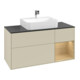 V&B Waschtischunterschrank Finion 120cm, Pl b m, Rg re Oa ven, si Gr m Lac