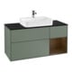 V&B Waschtischunterschrank Finion 120cm, Pl b m, Rg re wal ven, Oli. m Lac-1
