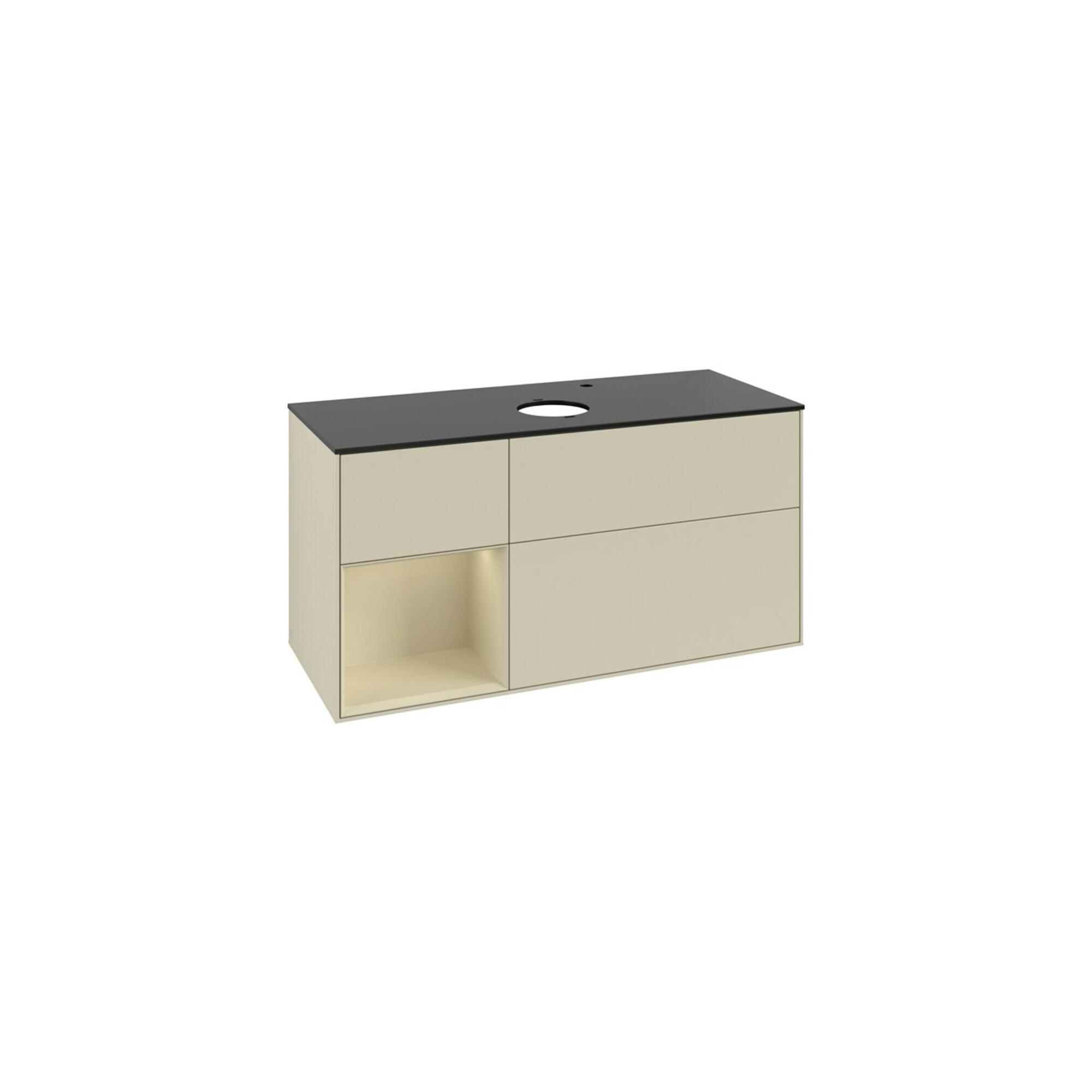 V&B Waschtischunterschrank Finion 120cm, Pl b m, Rg si G m La, si Gr m Lac ; Villeroy & Boch