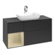 V&B Waschtischunterschrank Finion 120cm, Pl b m, Rg si Gr m Lac, bla m Lac-1