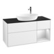 V&B Waschtischunterschrank Finion 120cm, Pl b m, Rg wh. m Lac, glo wh. Lac-1