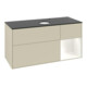 V&B Waschtischunterschrank Finion 120cm, Pl b m, Rg wh. m Lac, si Gr m Lac-1