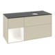 V&B Waschtischunterschrank Finion 120cm, Pl b m, Rg wh. m Lac, si Gr m Lac-1