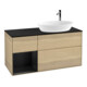 V&B Waschtischunterschrank Finion 120cm, Pl bla m, Reg bla m Lac, Oa ven-1