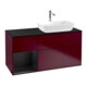 V&B Waschtischunterschrank Finion 120cm, Pl bla m, Reg bla m Lac, Peo m-1
