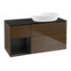 V&B Waschtischunterschrank Finion 120cm, Pl bla m, Reg bla m Lac, wal ven-1