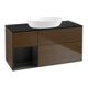 V&B Waschtischunterschrank Finion 120cm, Pl bla m, Reg bla m Lac, wal ven-1