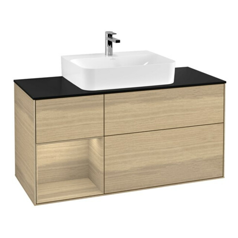 V&B Waschtischunterschrank Finion 120cm, Pl bla m, Reg li Oa ven, Oa ven