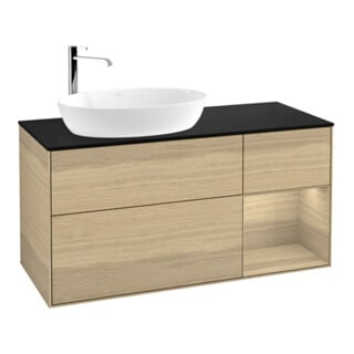 V&B Waschtischunterschrank Finion 120cm, Pl bla m, Reg Oa ven, Oa ven